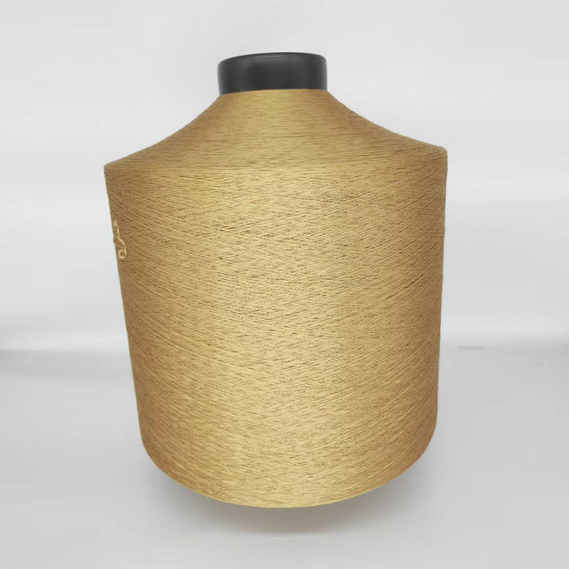 150d / 36F poliesterrezko hari beige kolorea